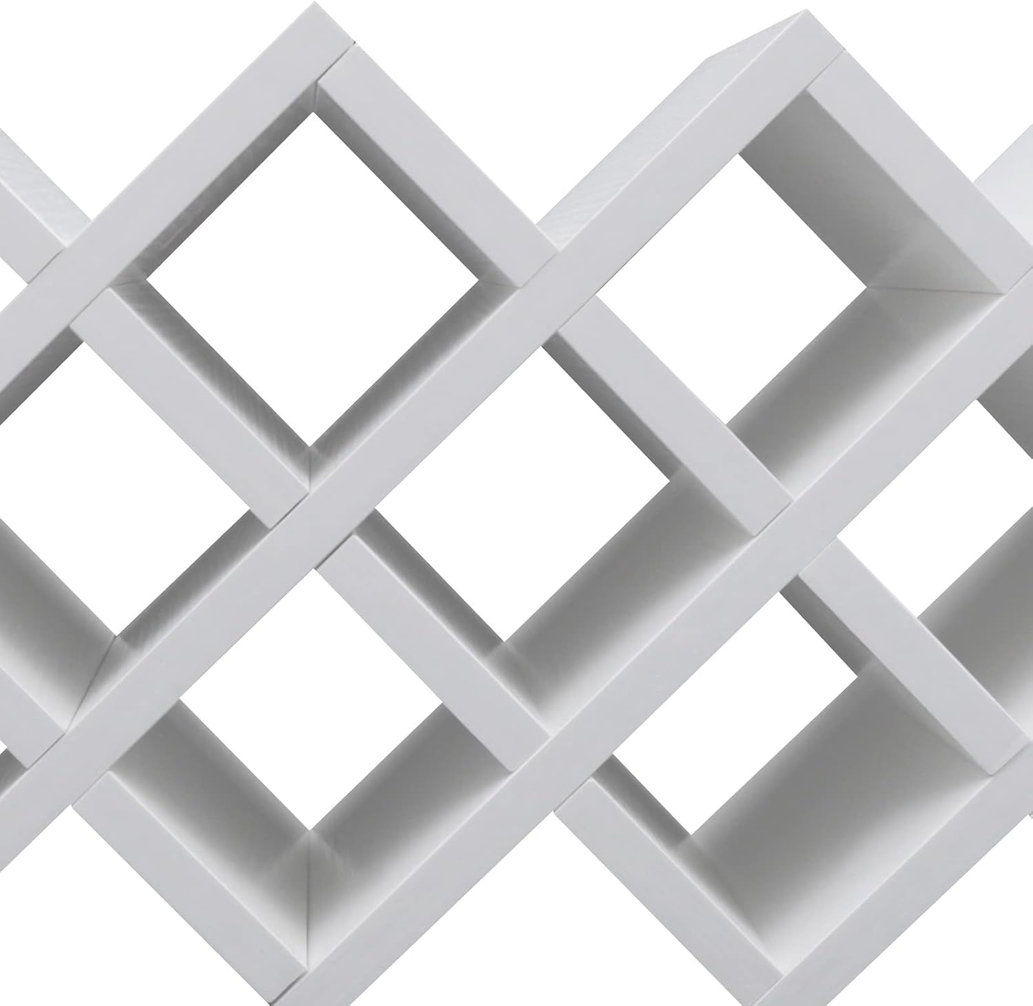 Tiardocge Freestanding Wine Rack with 10 Grids