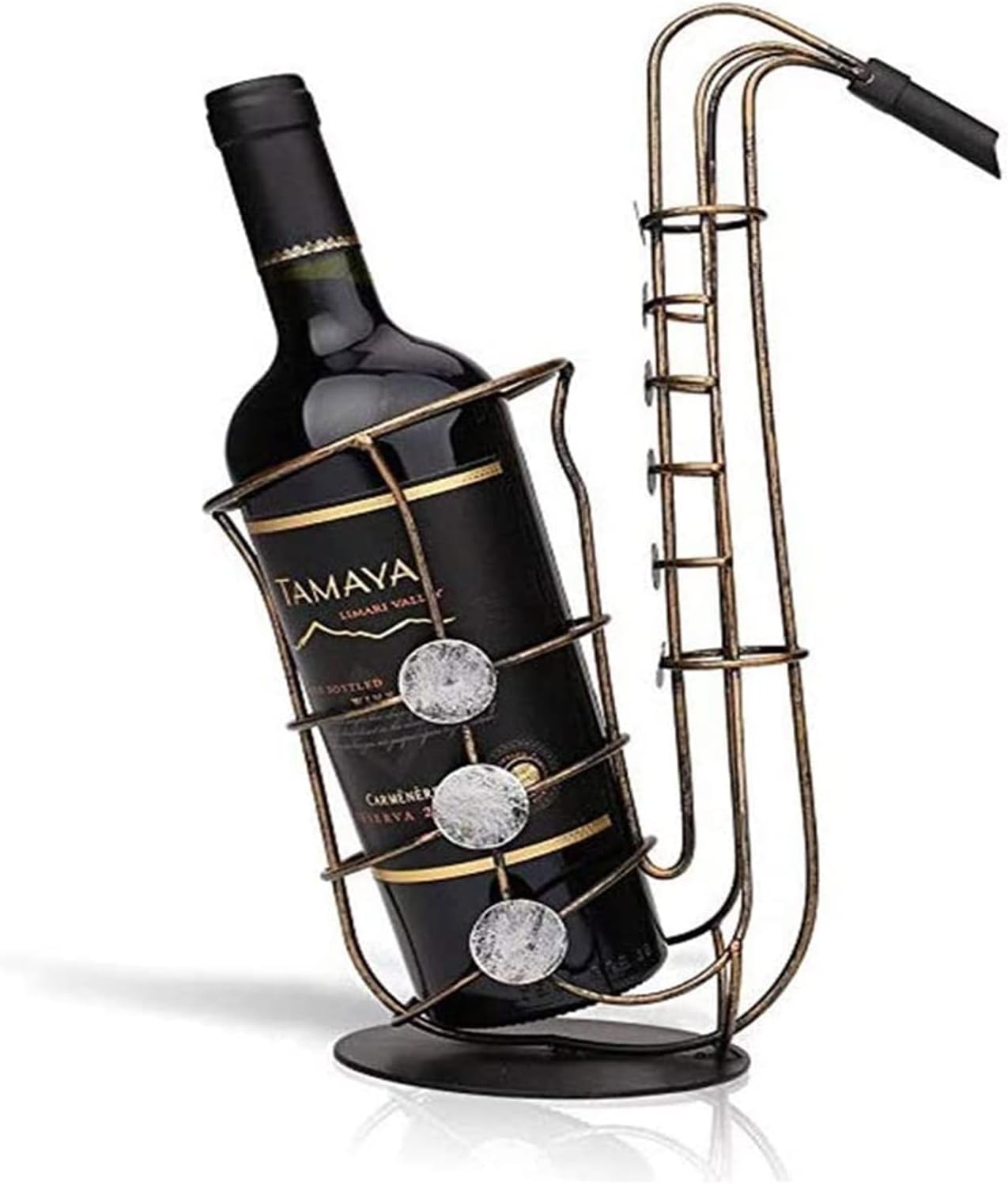 ALDEPO Foldable Wooden Wine Bottle Holder