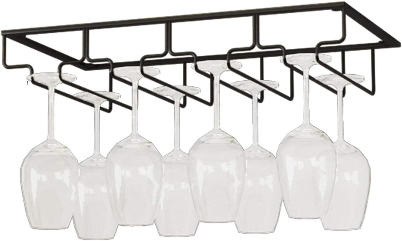 CGF- Wall-Mounted Wine Rack with Glass Holder 1
