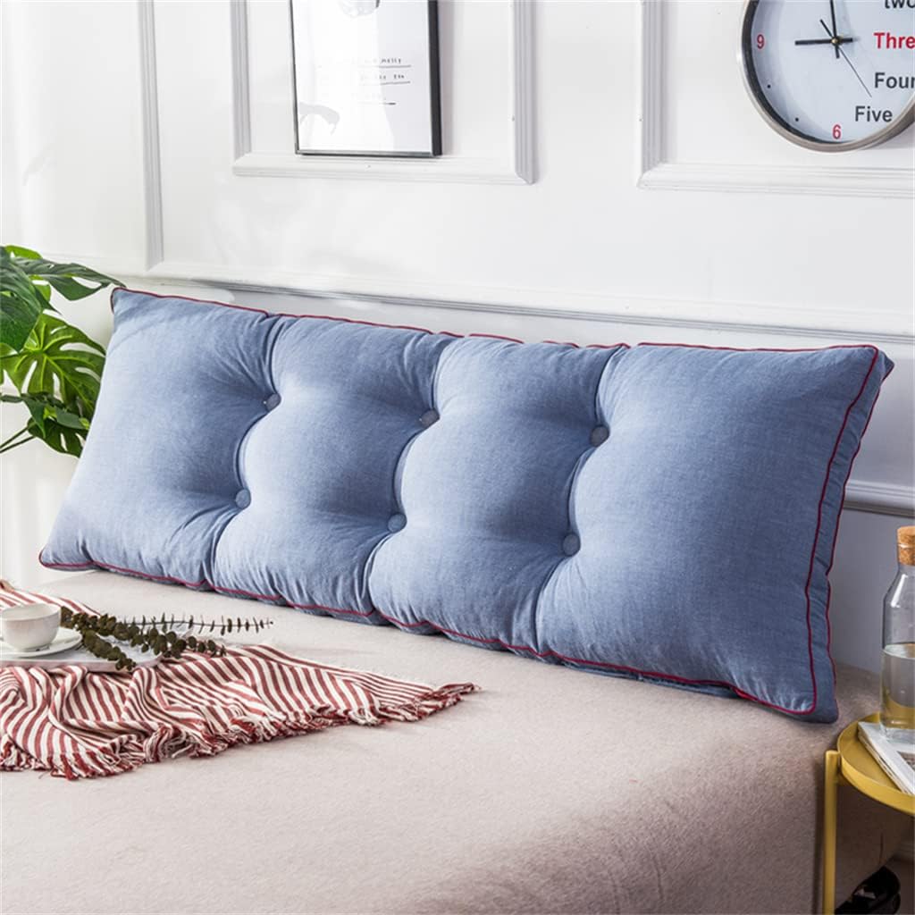 ZZYK Reading Pillow Large Fleece Bolster Support for Pregnancy and Relaxing