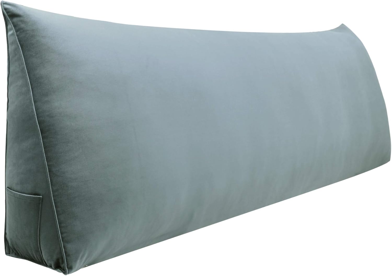 WOWMAX Velvet Reading Pillow with Back Support 1