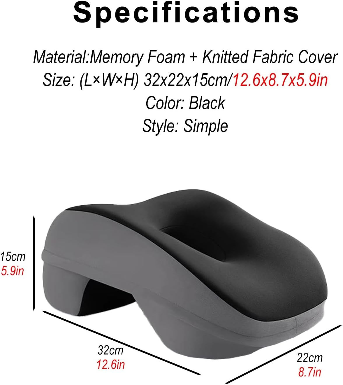 LYXBFBM Travel Neck Pillow with Arm Hole and Memory Foam