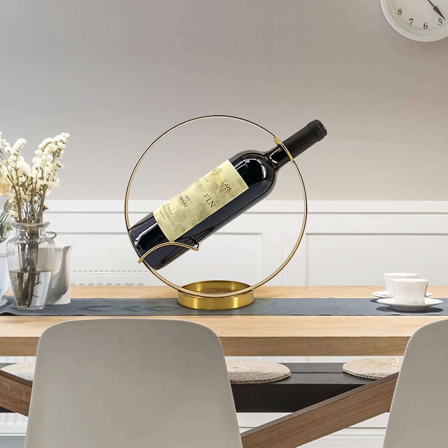 JUSHZ Modern Minimalist Wine Rack Holder 1