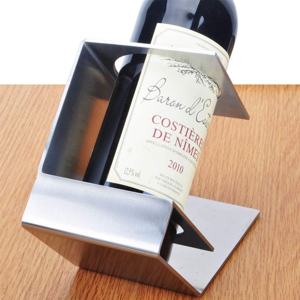 HASMI Stainless Steel Wine Rack for Kitchen and Home 1