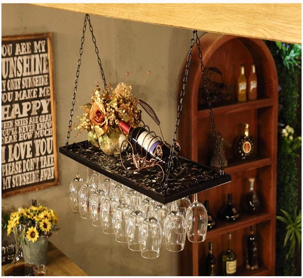 ZJDYDY Wall-Mounted Wine Glass Holder 1