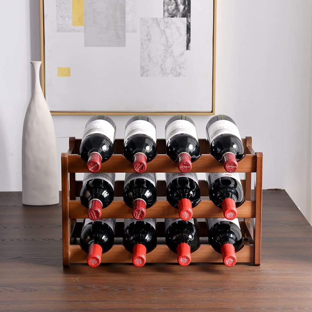 Bamboo Wine Rack with 234 Tiers for Home Bar Storage 1