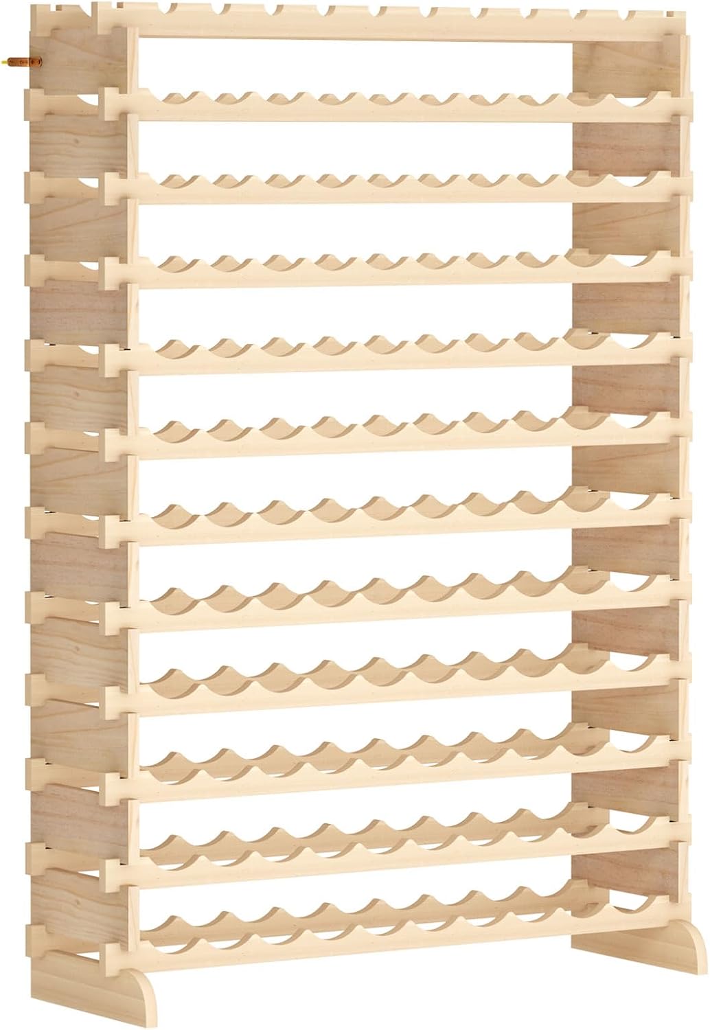 sogesfurniture Floor Wine Racks 120 Slots