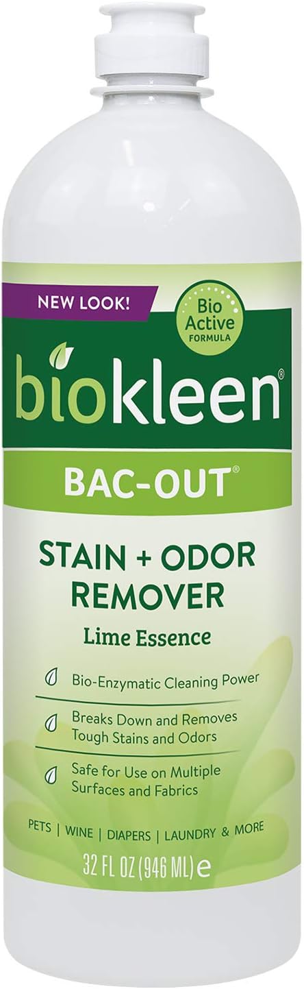 Biokleen Bac Out Stain Odor Eliminator 32 oz