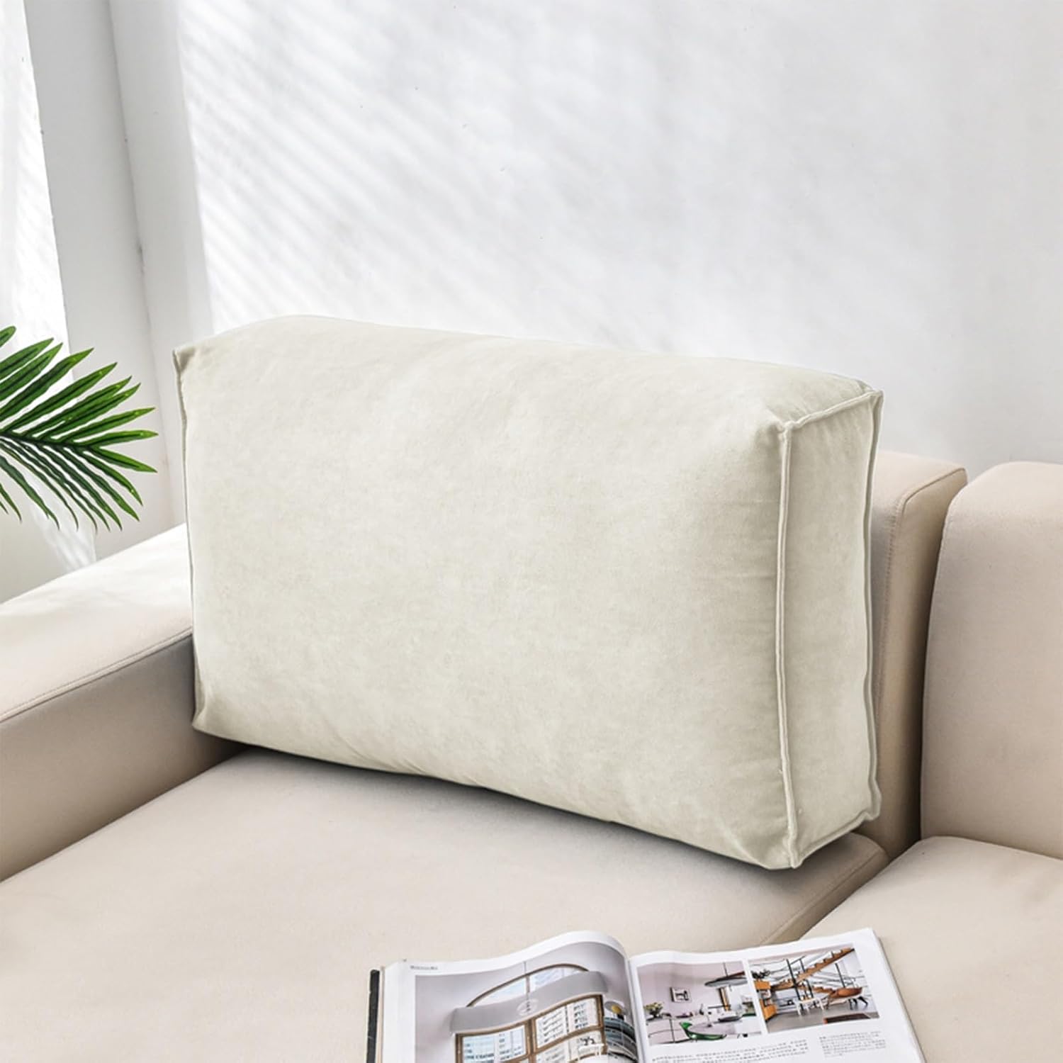 Yonwait Reading Pillow with Removable Cover