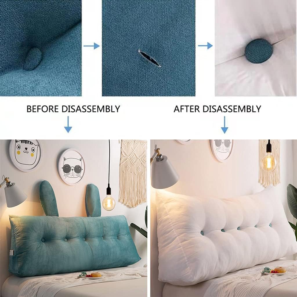 ZZYK Triangular Reading Pillow with Washable Cover