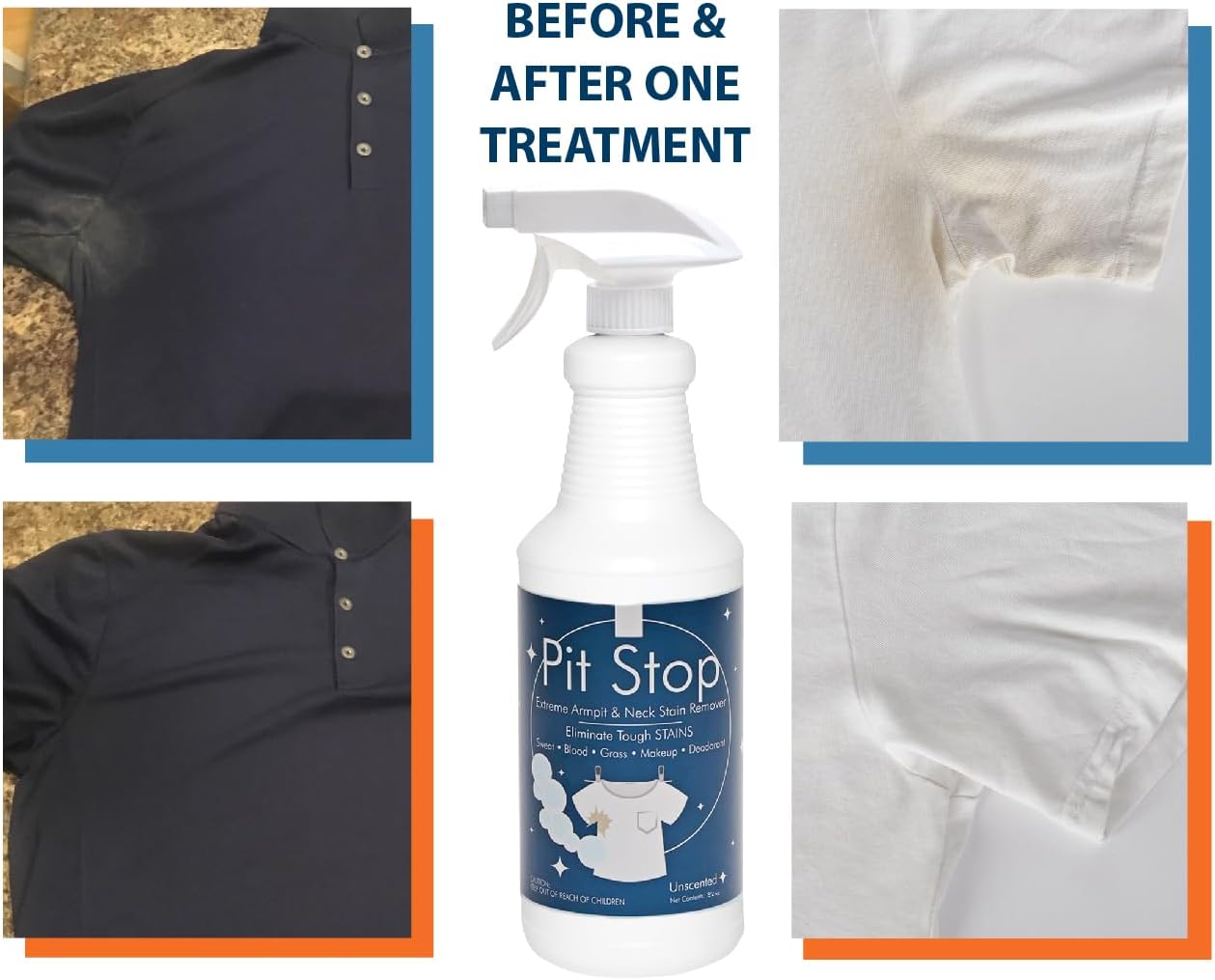 Sanco Industries Pit Stop Stain Remover Quart