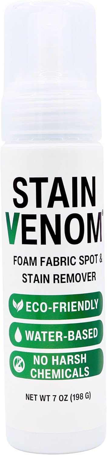 Stain Venom Foam Cleaner - 7 Oz Multi-Fabric Stain Remover