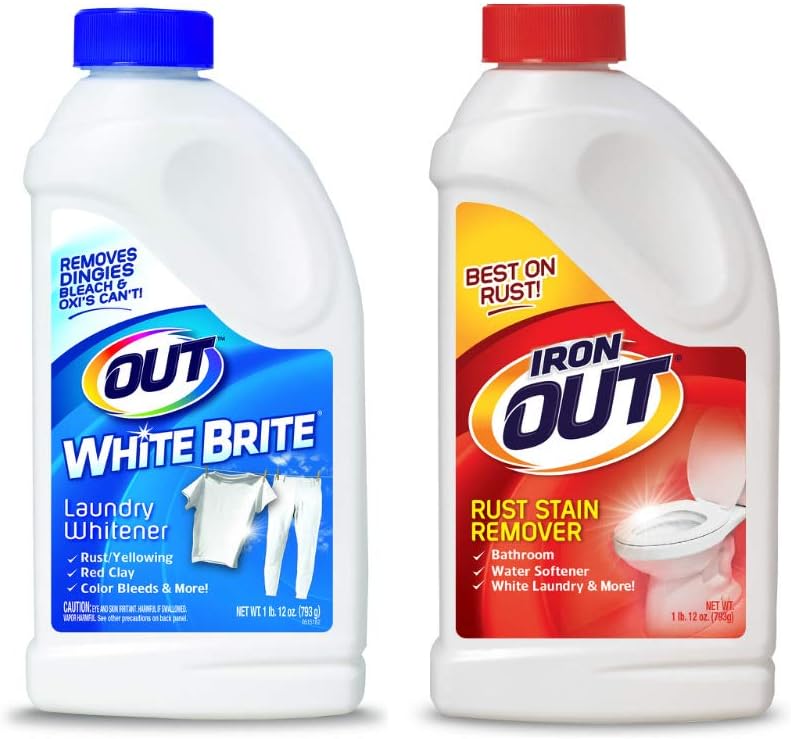 OUT White Brite Rust Stain Remover Powder