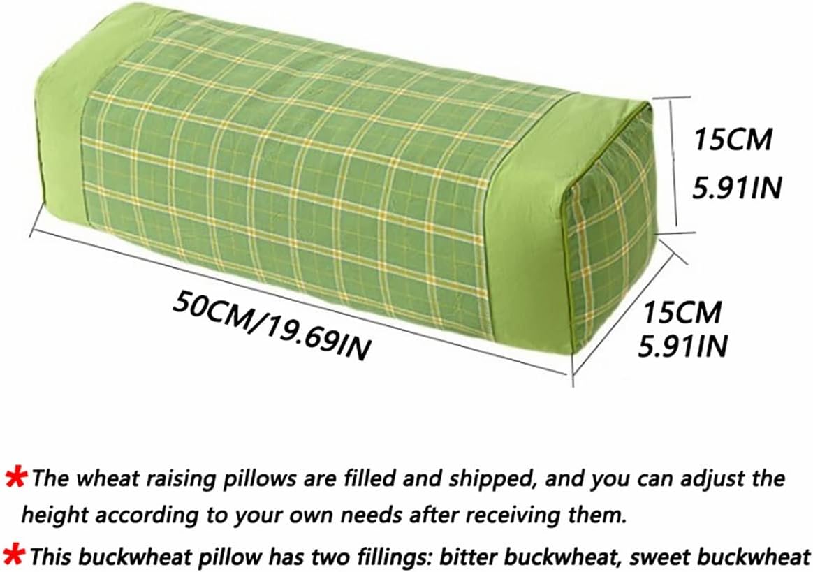 ZHIWEIKJ Buckwheat Pillow for Cool Sleep and Neck Support