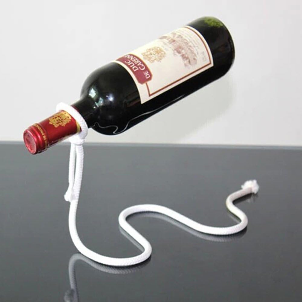 CdyBox Magic Floating Wine Bottle Holder Stand