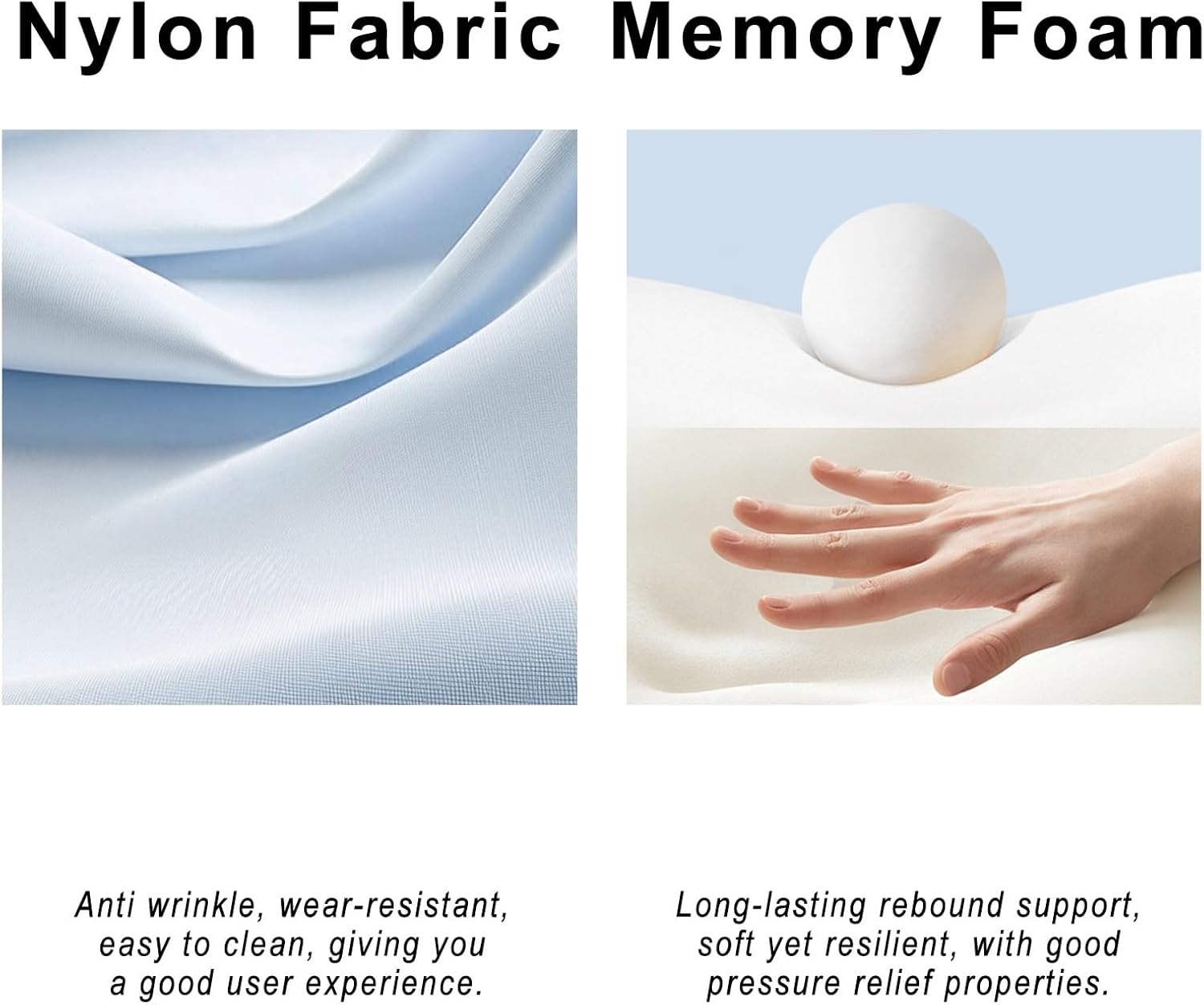Neck Pillow with Shading Hood Breathable Fabric for Travel and Office