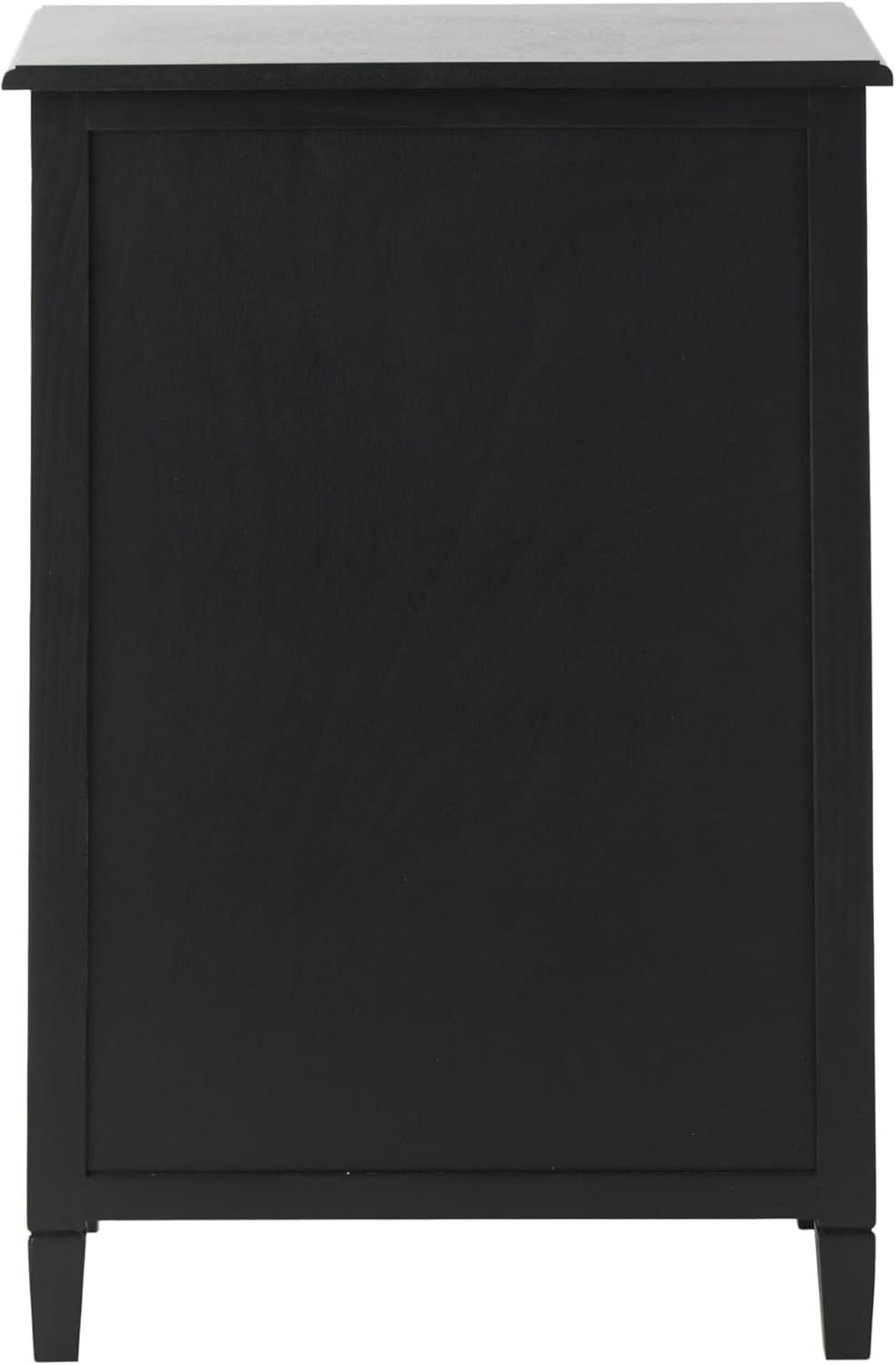 Deco 79 12-Bottle Freestanding Wine Rack with Drawer Black