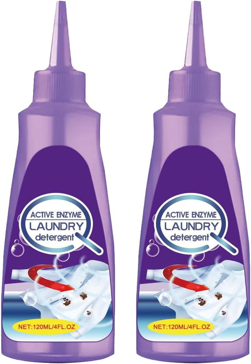 LIOZXIUT Active Enzyme Stain Remover 2PCS 1