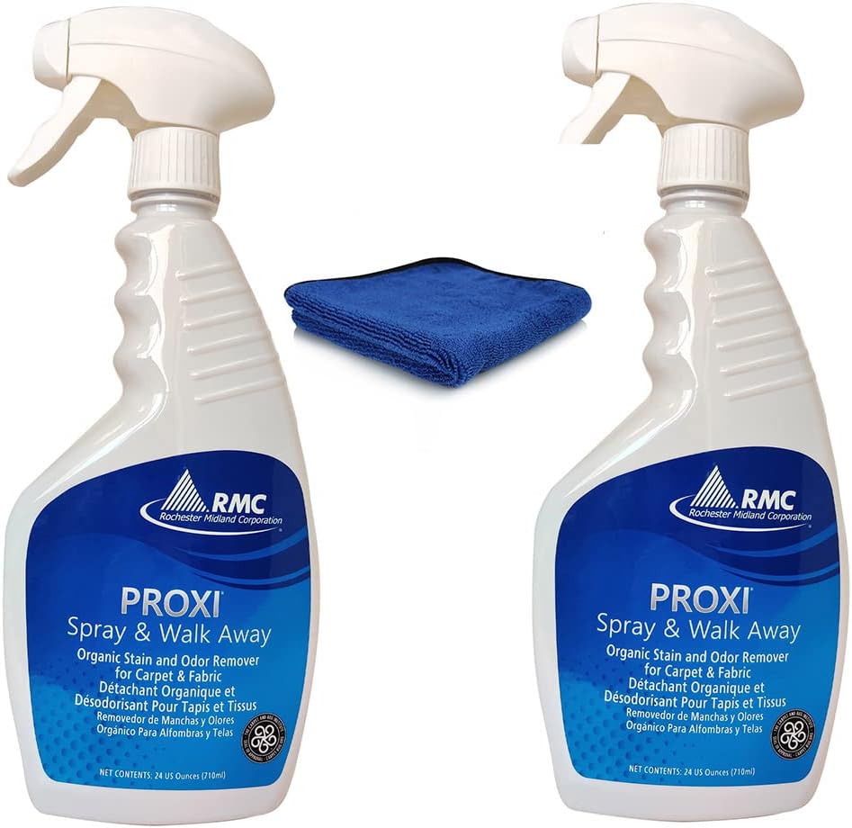 PROXI RMC Stain Remover 2-Pack with Microfiber Cloths 1