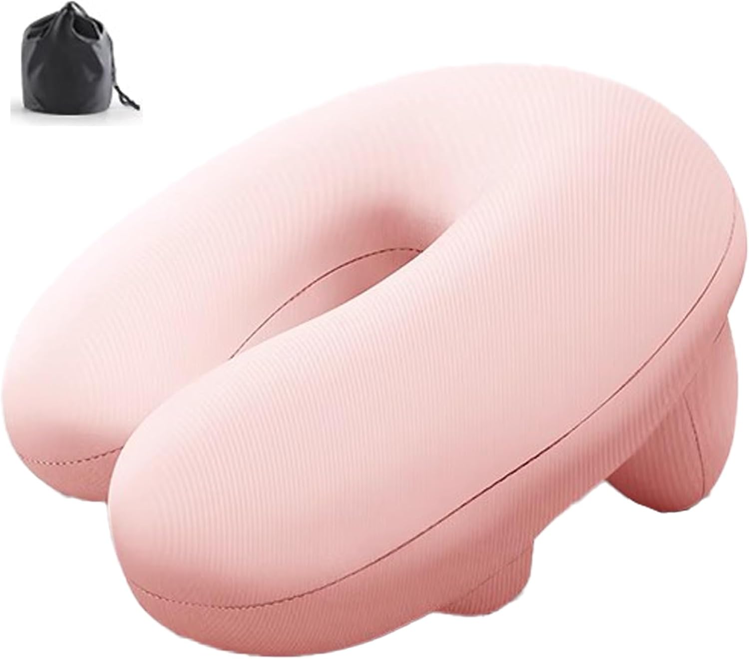Inflatable Napping Pillow with Check Valve for Kids and Travel