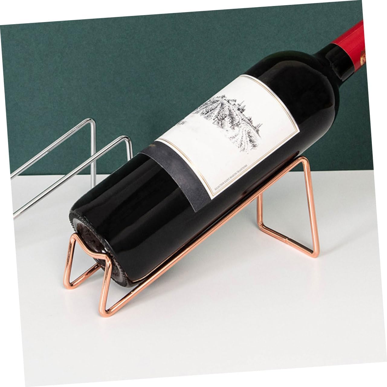PRETYZOOM 2pcs Wine Rack Adjustable Hanging Holder for Wines Display
