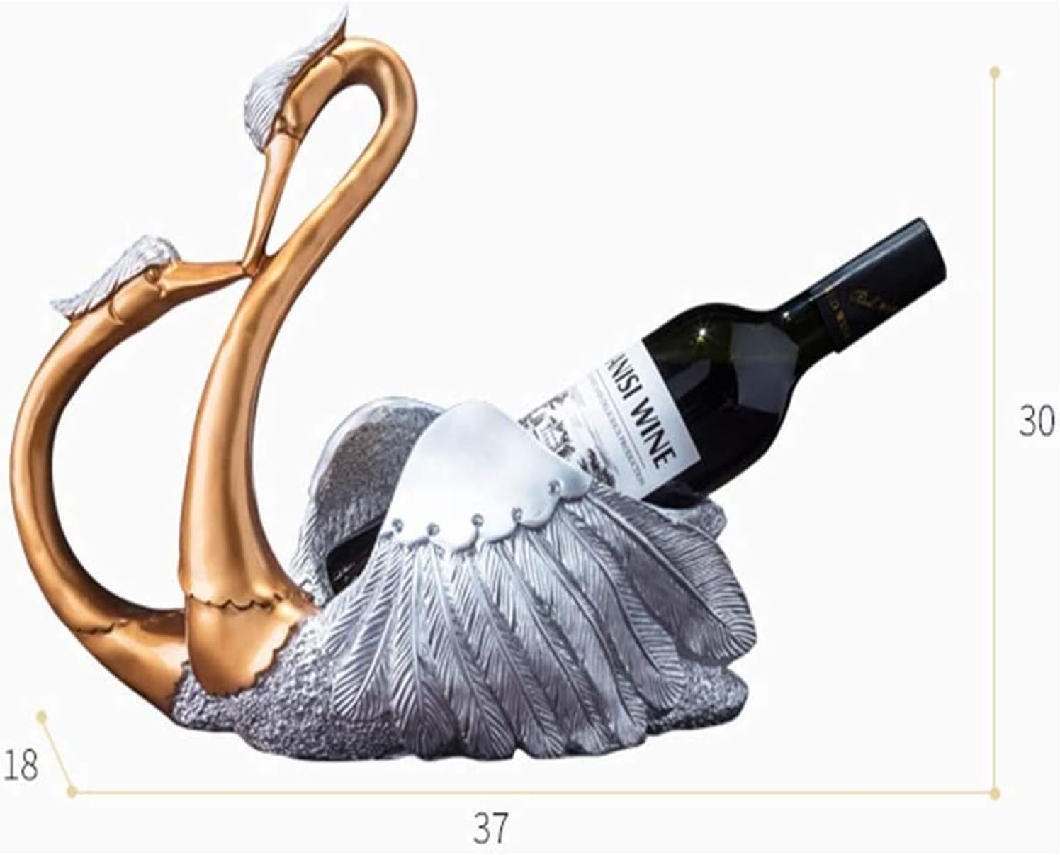 ALDEPO Bronze Industrial Wine Glass Holder