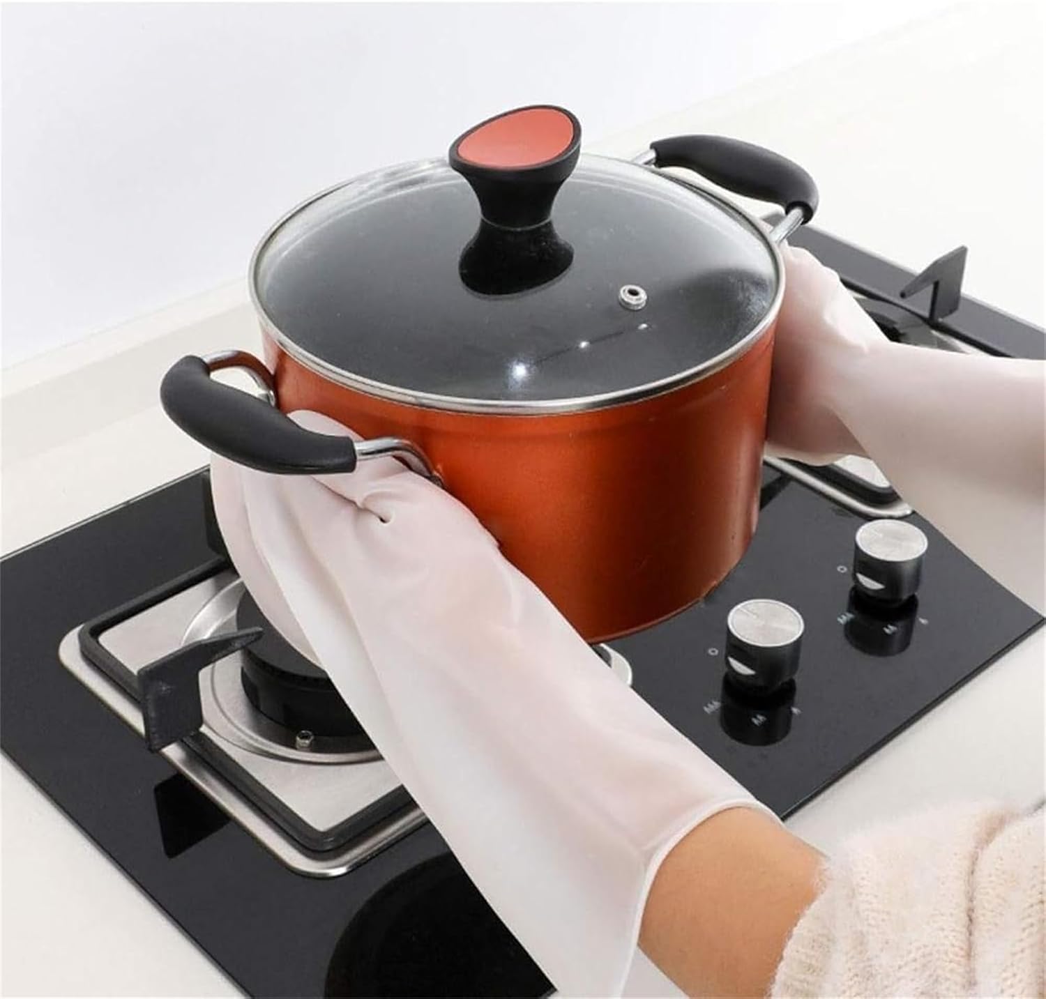 Cetzork Reusable Silicone Dishwashing Gloves