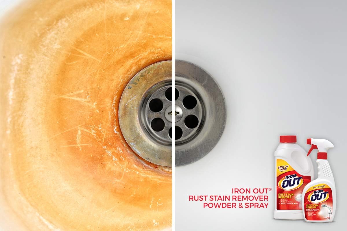 IRON OUT Rust Stain Remover Powder 3 Bottles