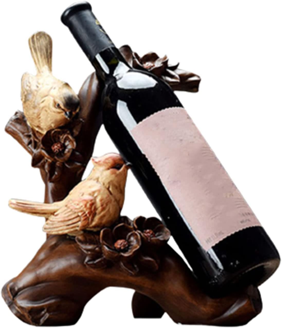 JUSHZ Resin Wine Rack for Home Decor