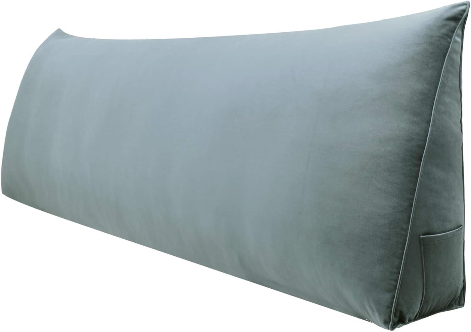 WOWMAX Velvet Reading Pillow with Back Support 1