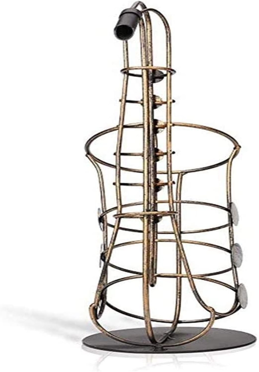 ALDEPO Foldable Wooden Wine Bottle Holder