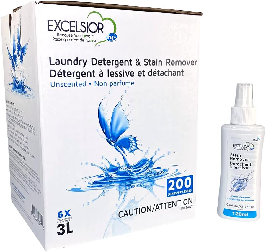 Excelsior - 3 Liter Unscented Laundry Detergent