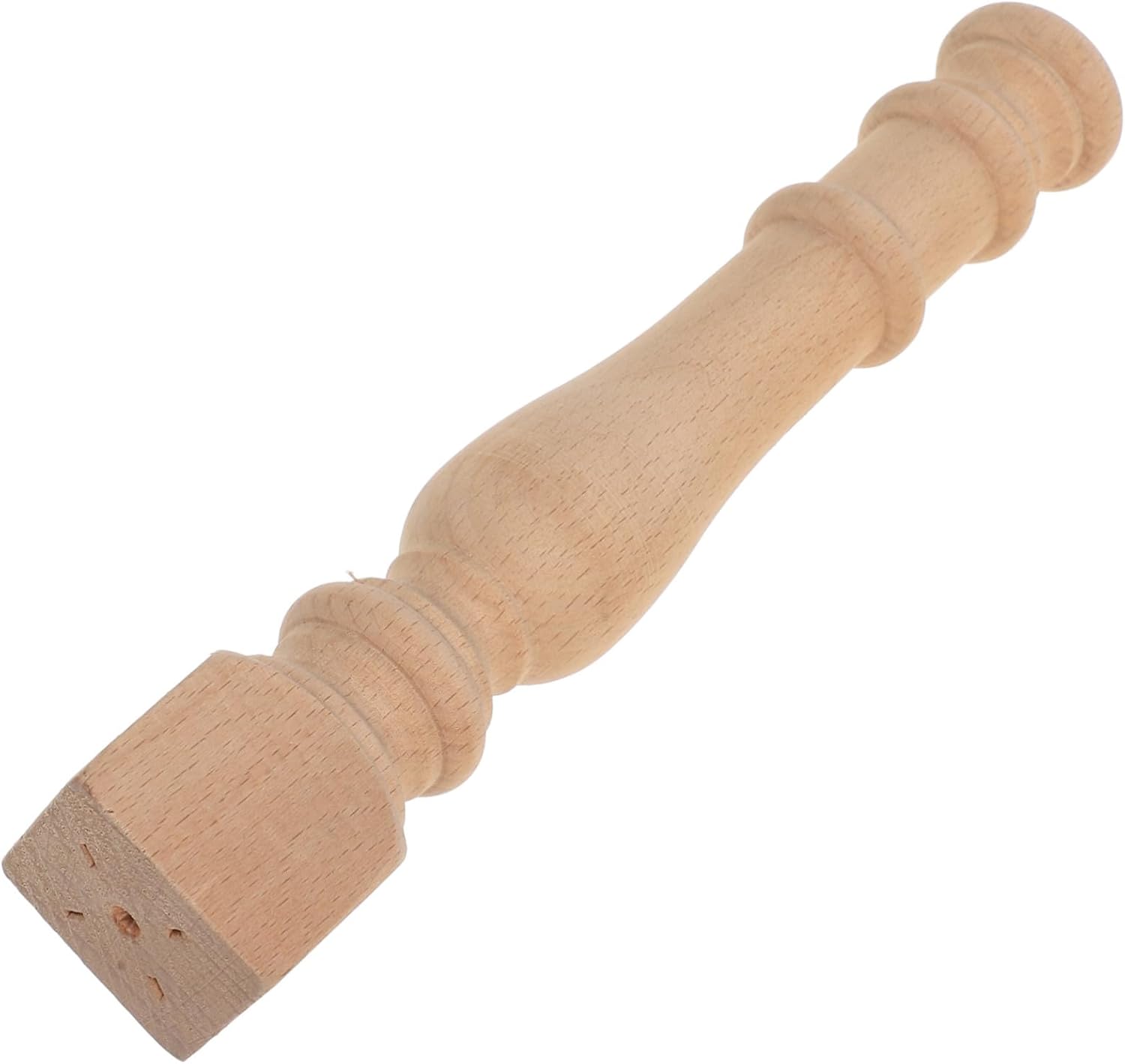 Ciieeo Solid Wood Wine Cabinet with Roman Column Spindles 1
