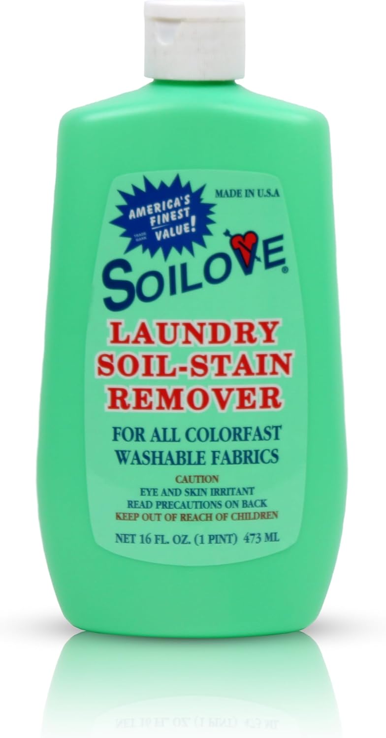 Soilove Laundry Stain Remover Liquid 6 Bottles 16oz