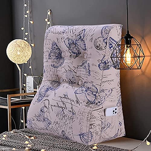 VERCART Reading Pillow with Curved Design