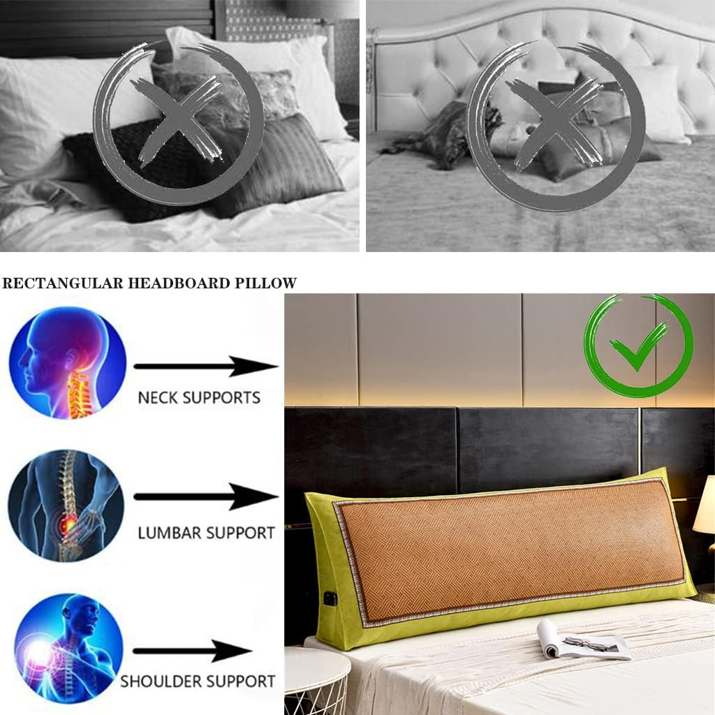 ZZYK Soft Wedge Reading Pillow with Removable Cover
