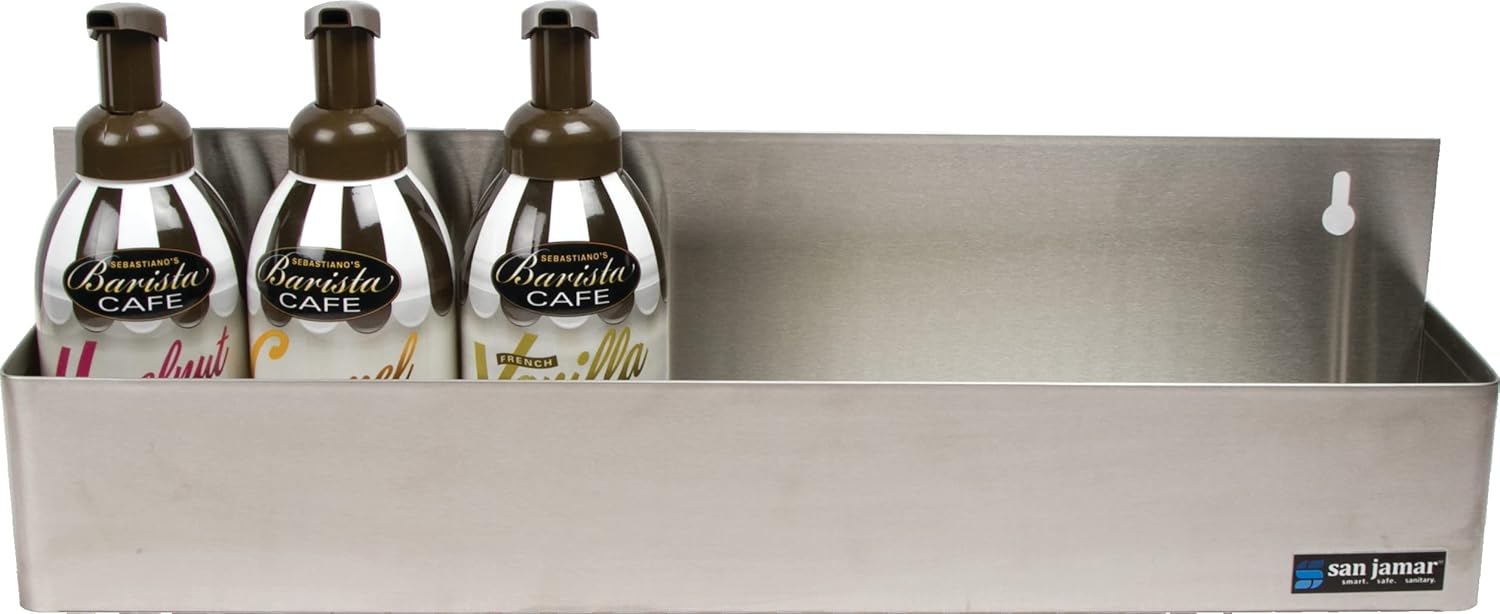 San Jamar Freestanding Wine Rack 5 Quart Capacity