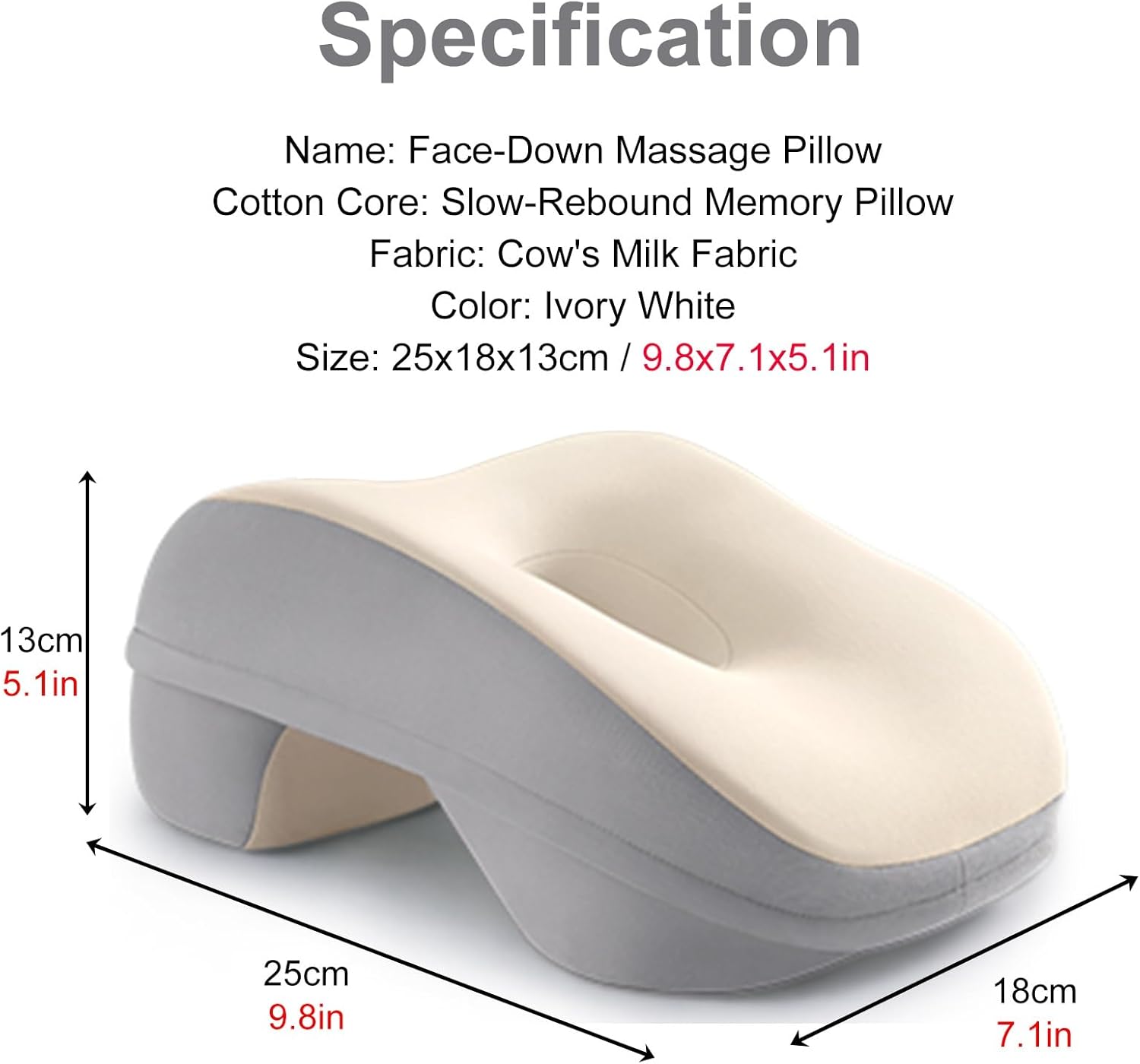 WAHHWF Desk Pillow for Napping - Comfortable Office Neck Pillow