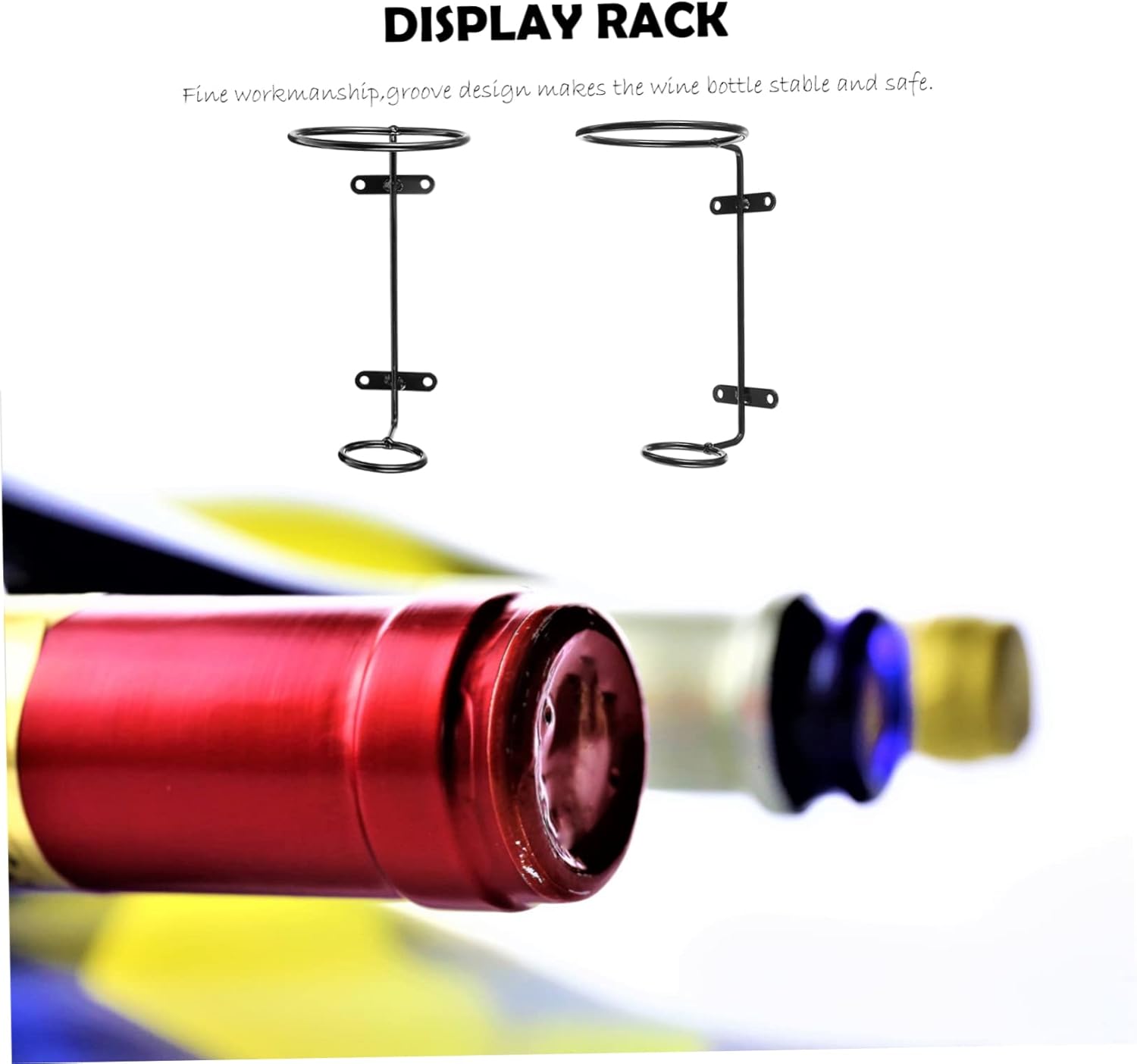 Hemobllo 6-Piece Wall-Mounted Wine Rack
