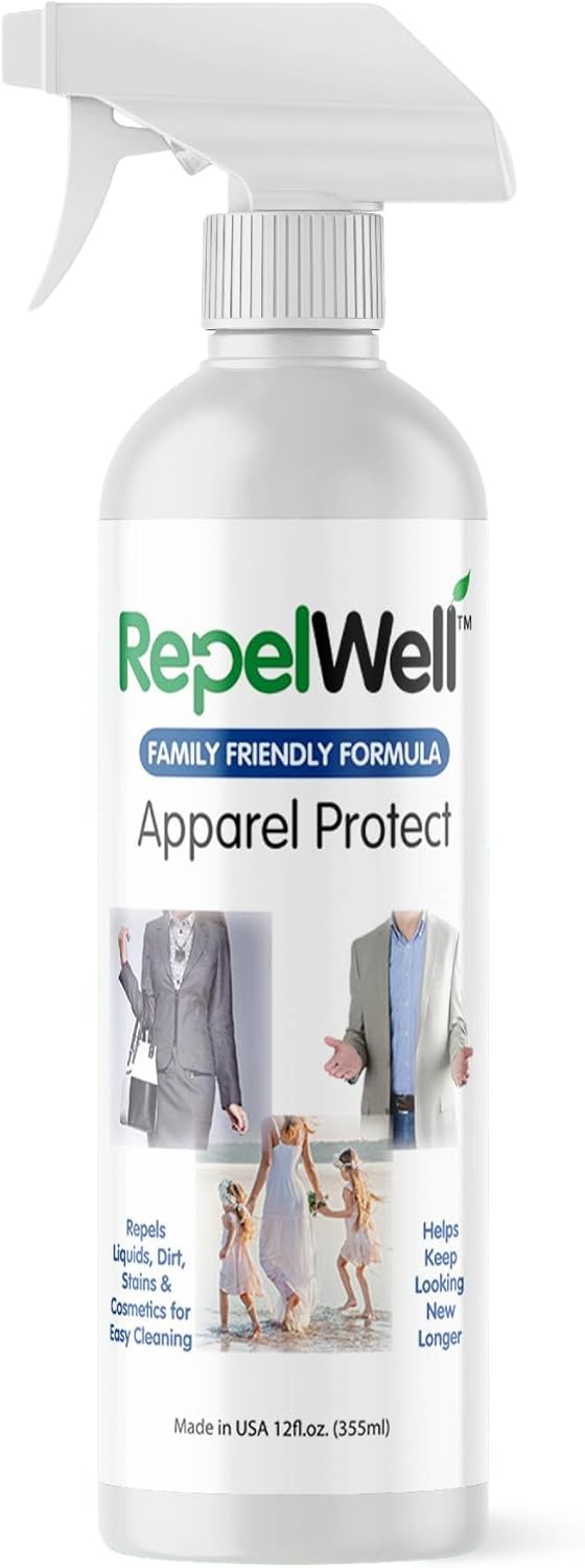 RepelWell Apparel Protect 12oz Stain Water Repellent Spray 1