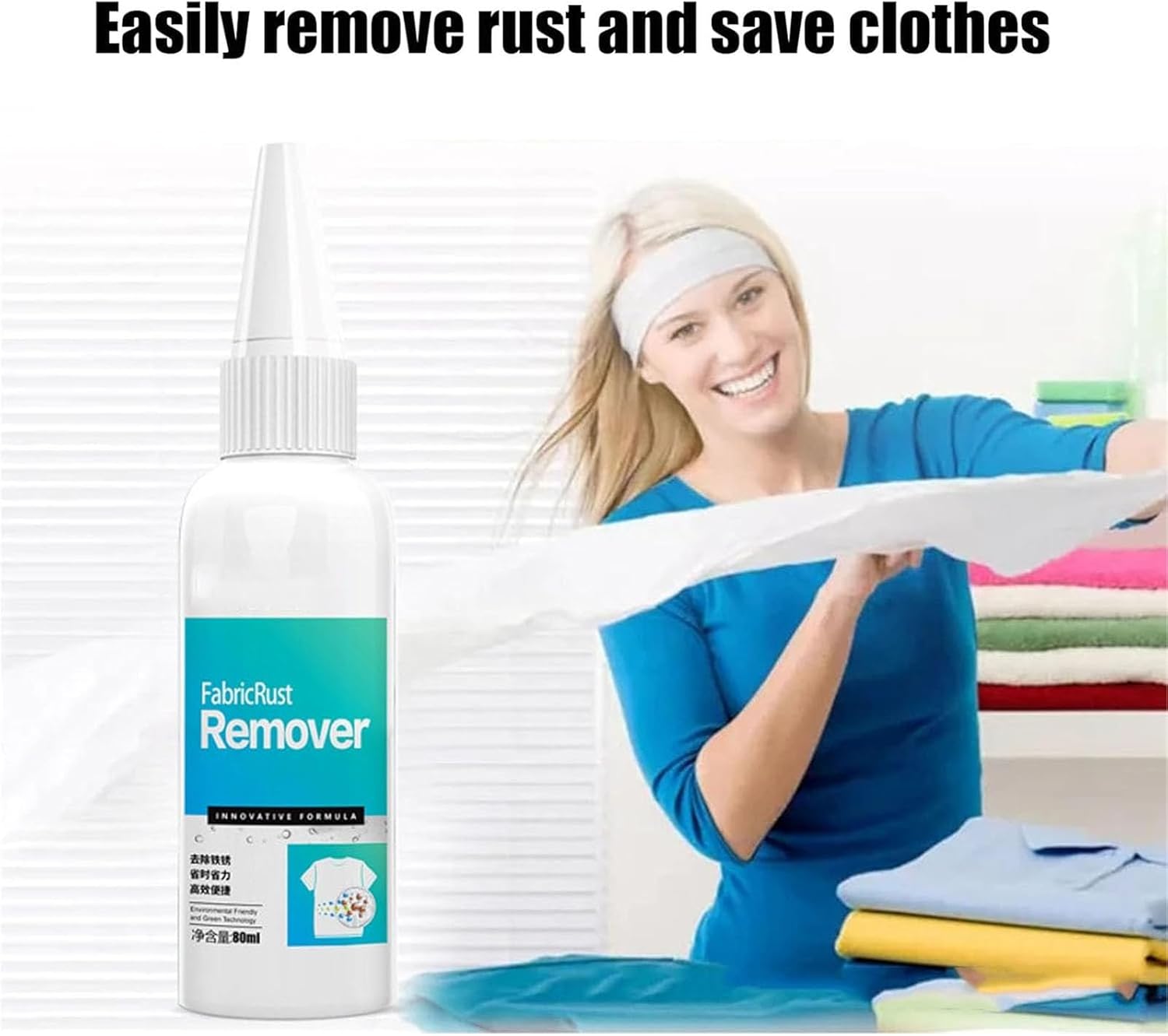 Fabric Rust Remover 28oz for Clothes and Surfaces