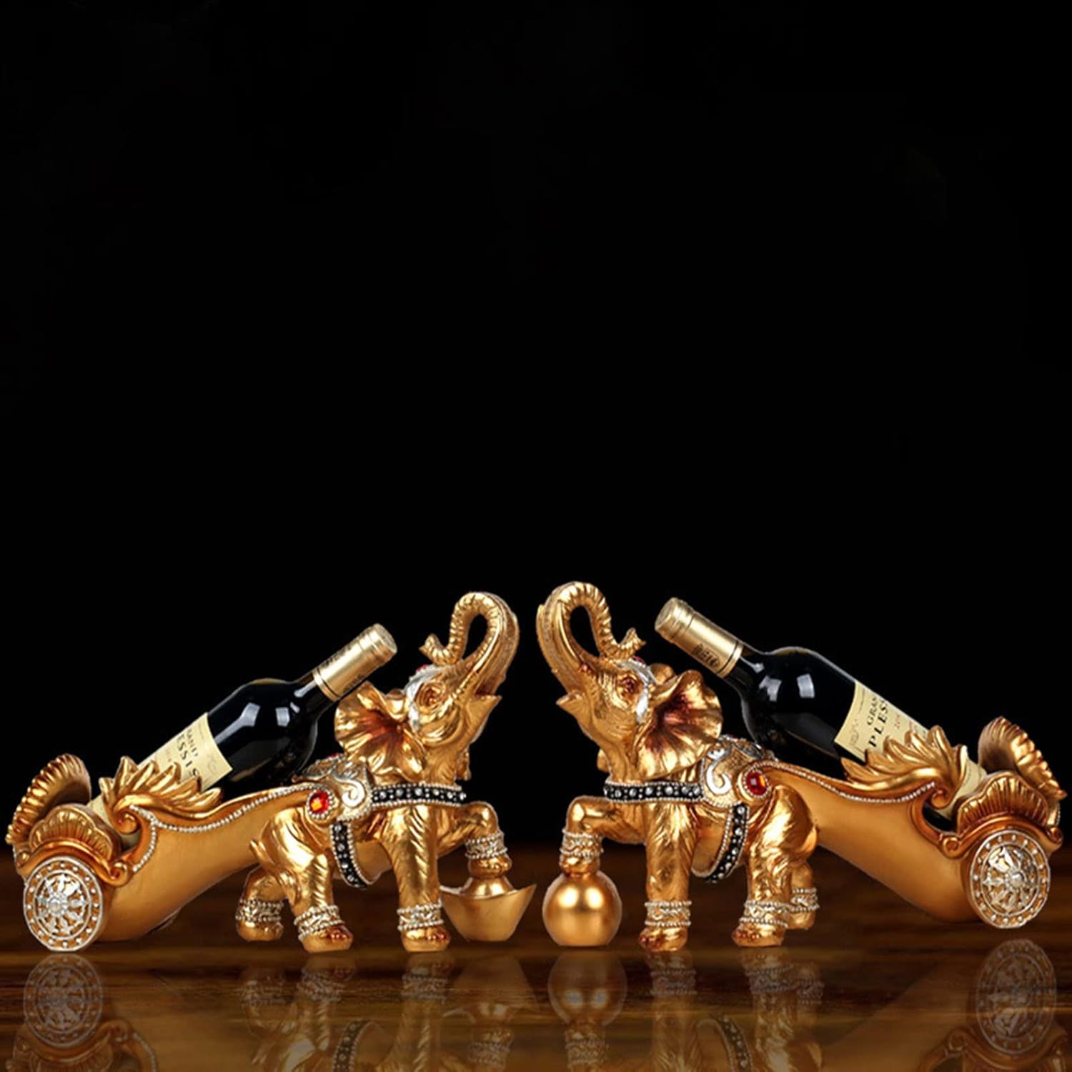 JUSHZ Resin Wine Rack Holder for Home Decoration