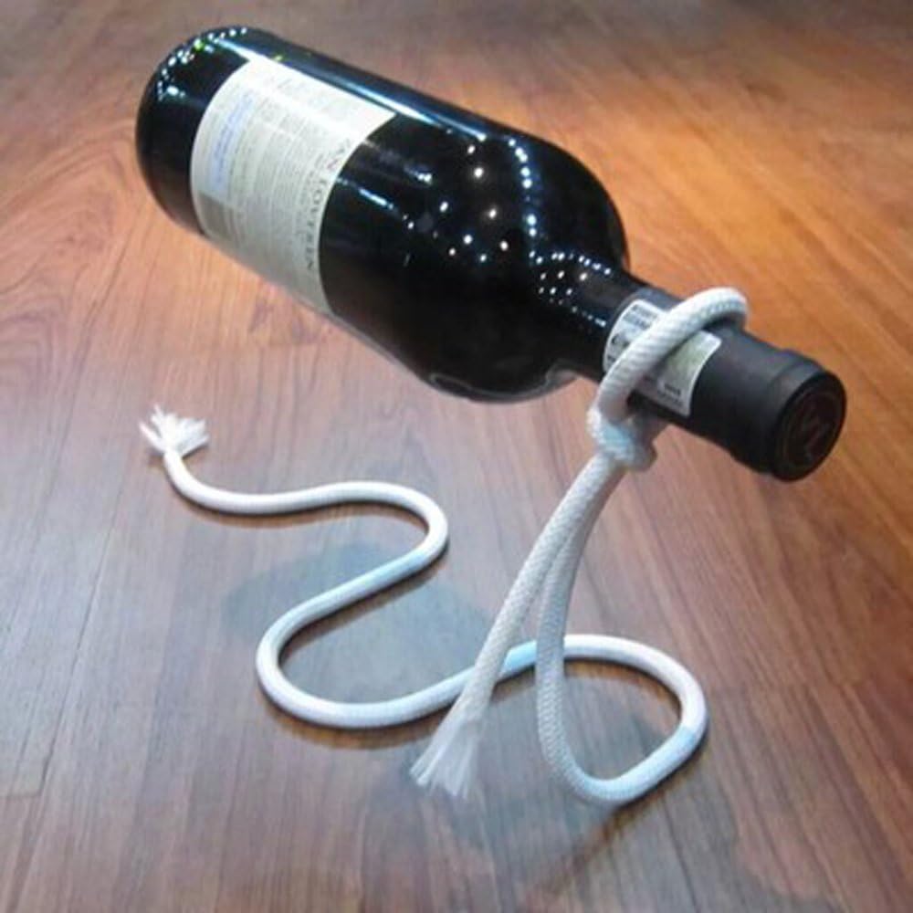 CdyBox Magic Floating Wine Bottle Holder Stand