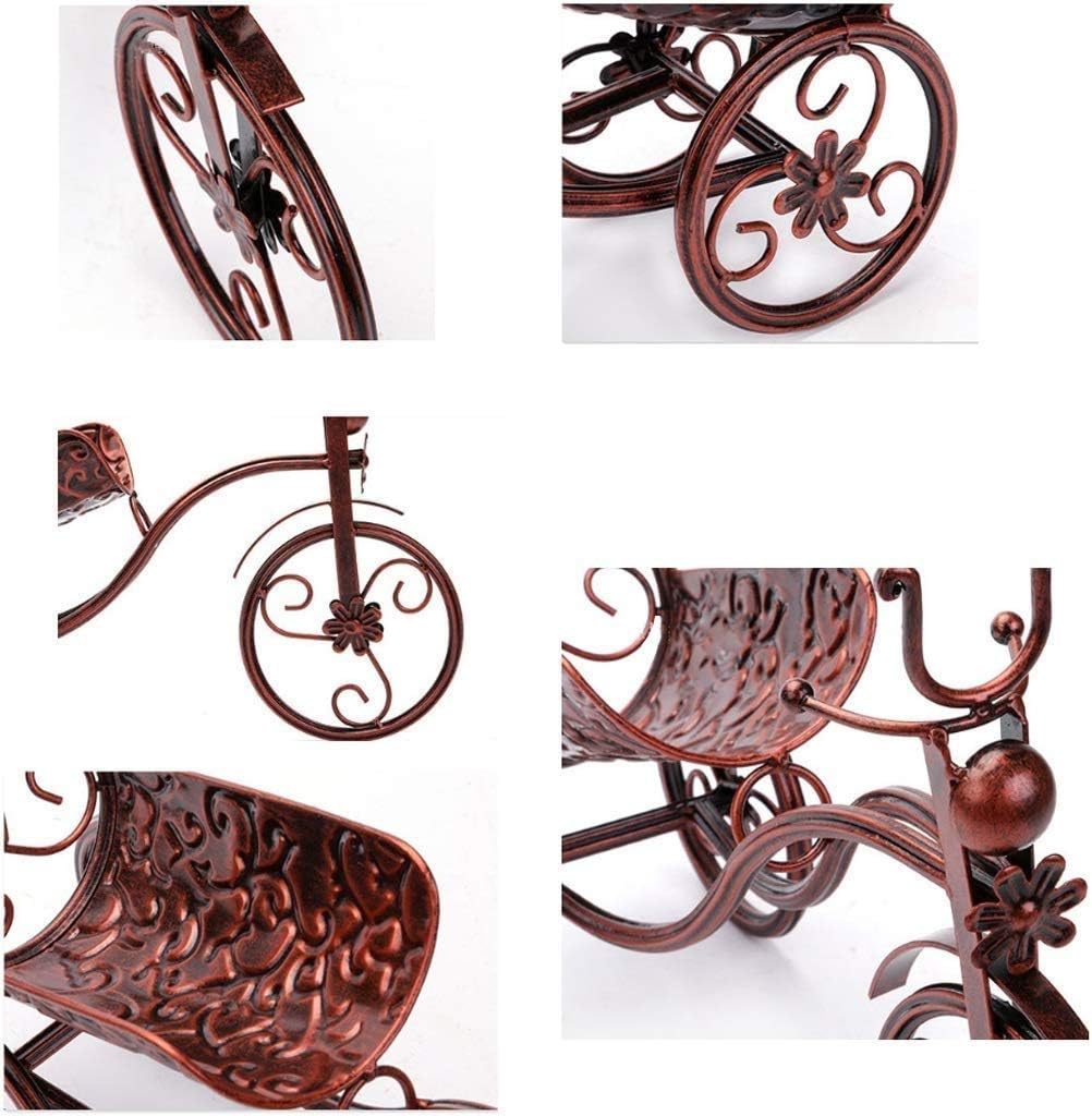 HASMI Freestanding Wrought Iron Wine Rack for Home Kitchen Bar Cellar