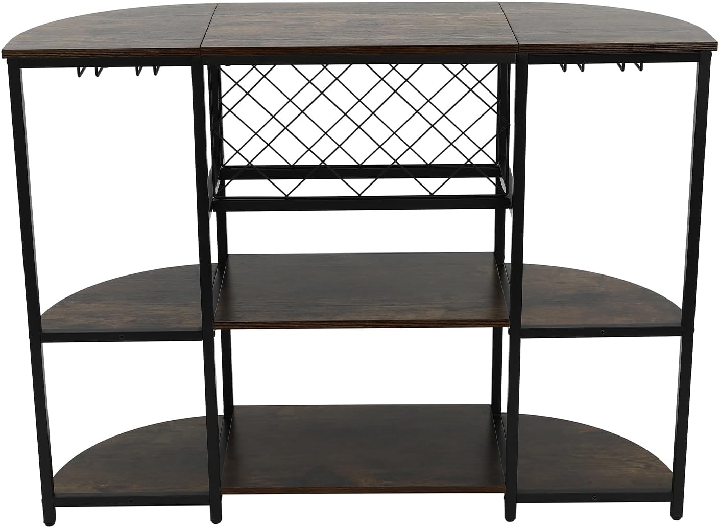 Kaichenyt Wine Rack Table with 10 Bottles Storage 1