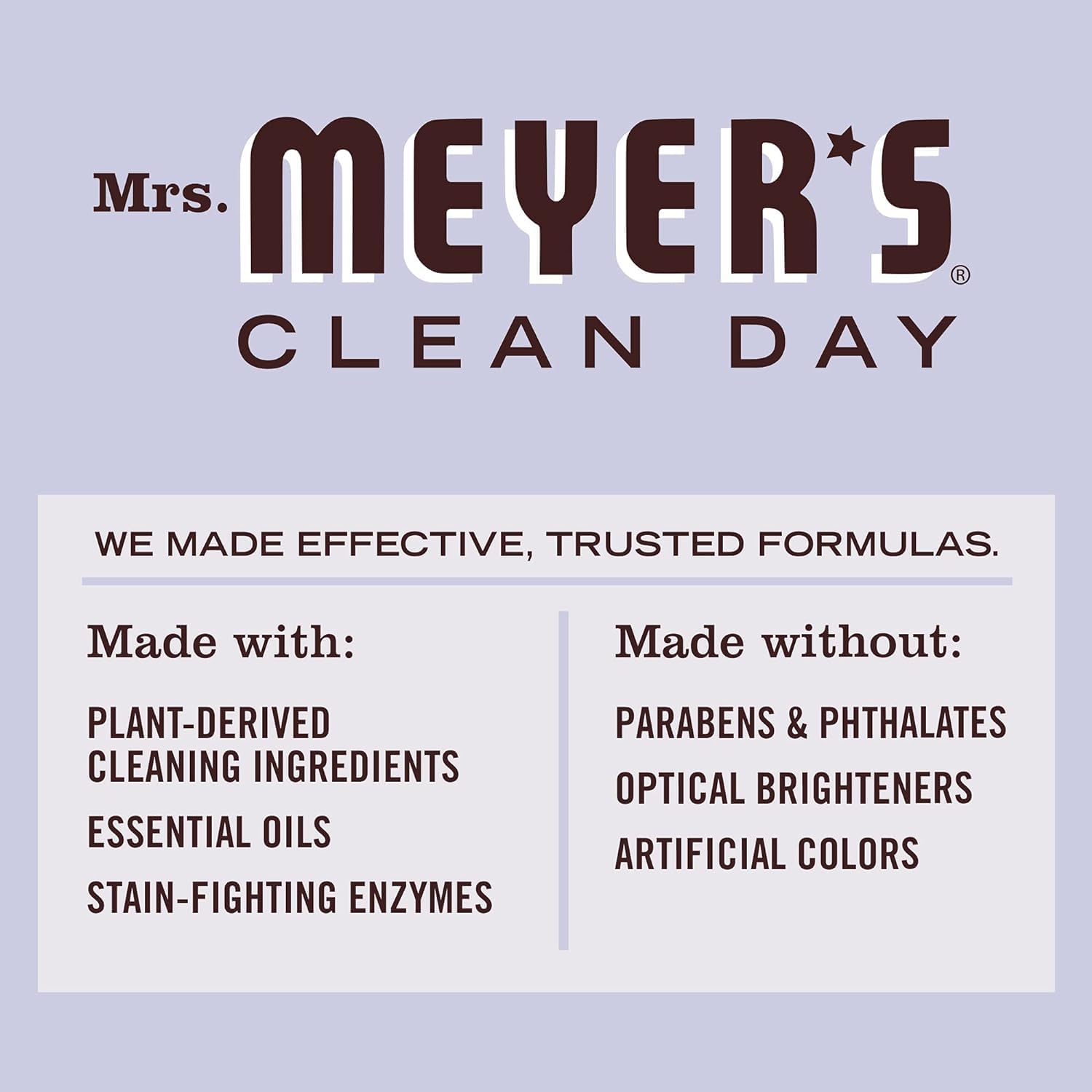 Mrs Meyers Lavender Laundry Detergent 64 OZ Pack of 6
