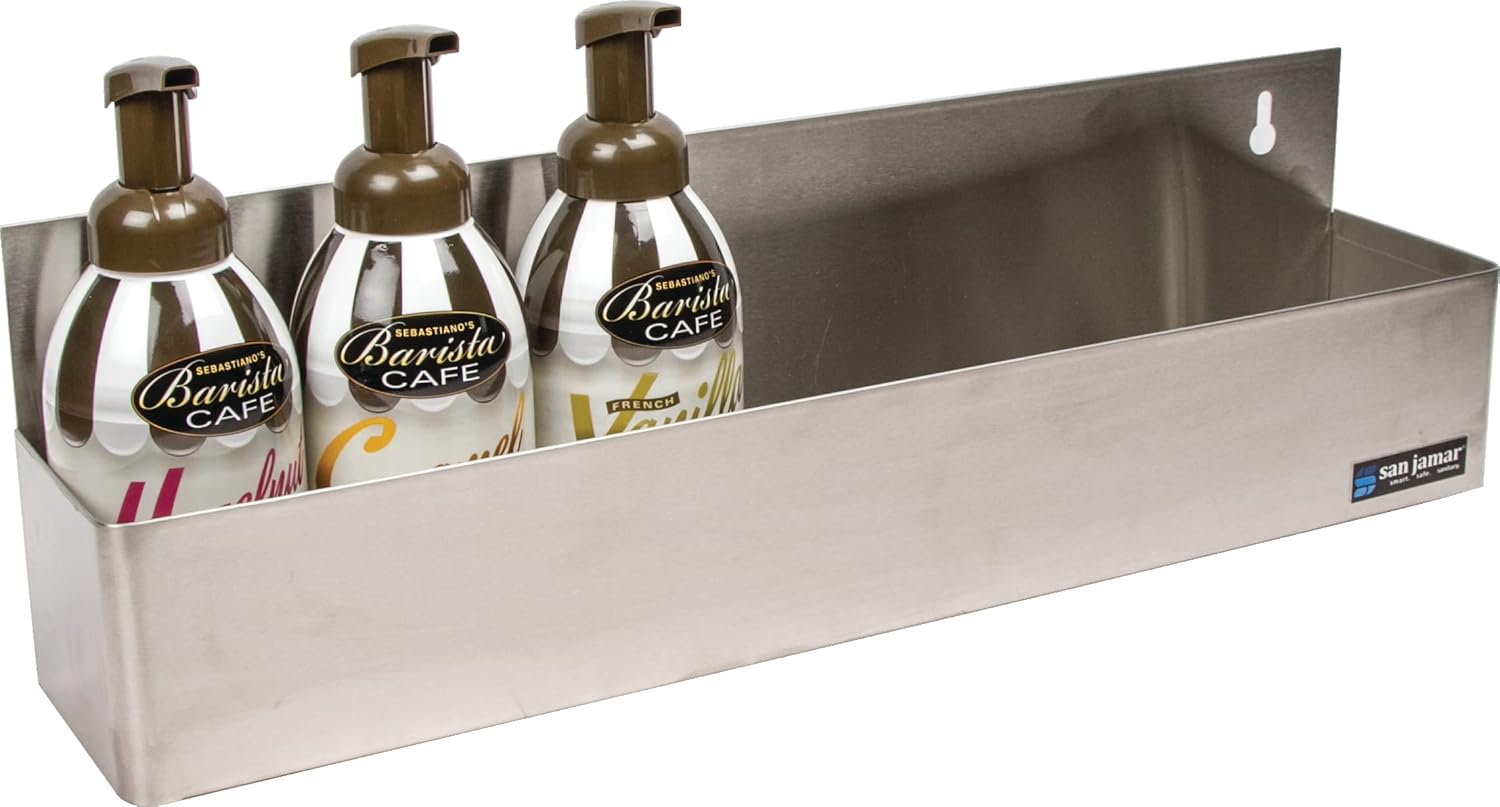 San Jamar Freestanding Wine Rack 5 Quart Capacity