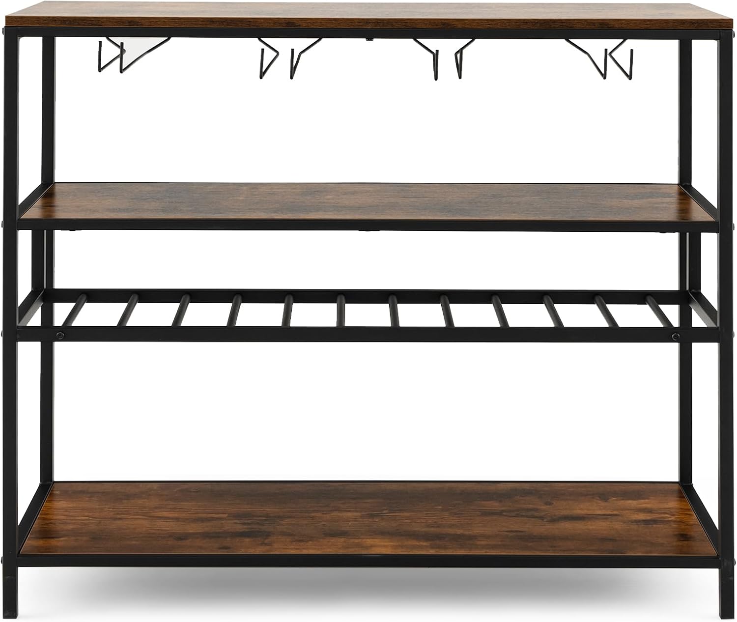 Giantex 4-Tier Freestanding Wine Rack Cabinet