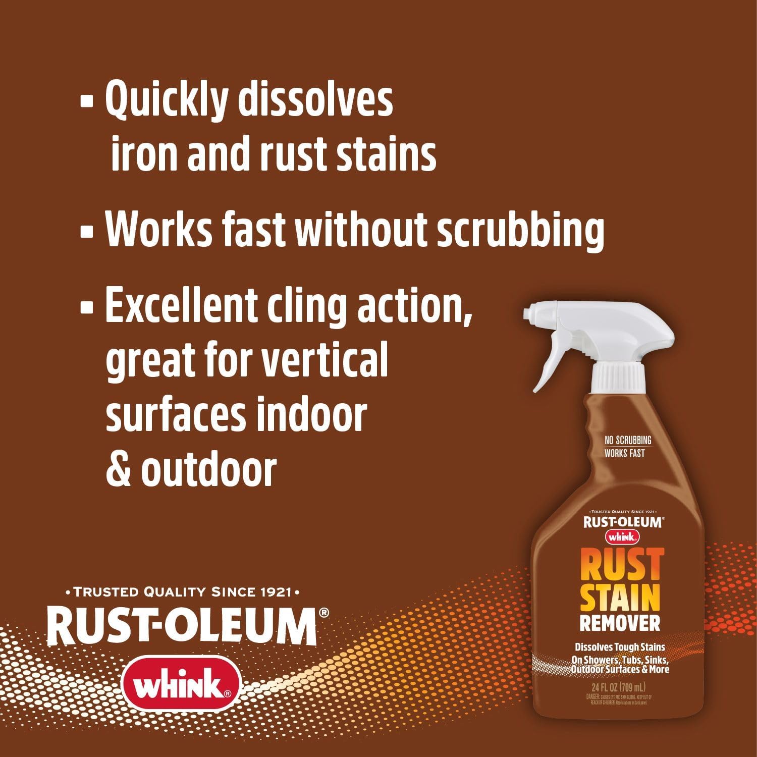 Rust-Oleum Whink Rust Stain Remover 24 oz 4 Pack