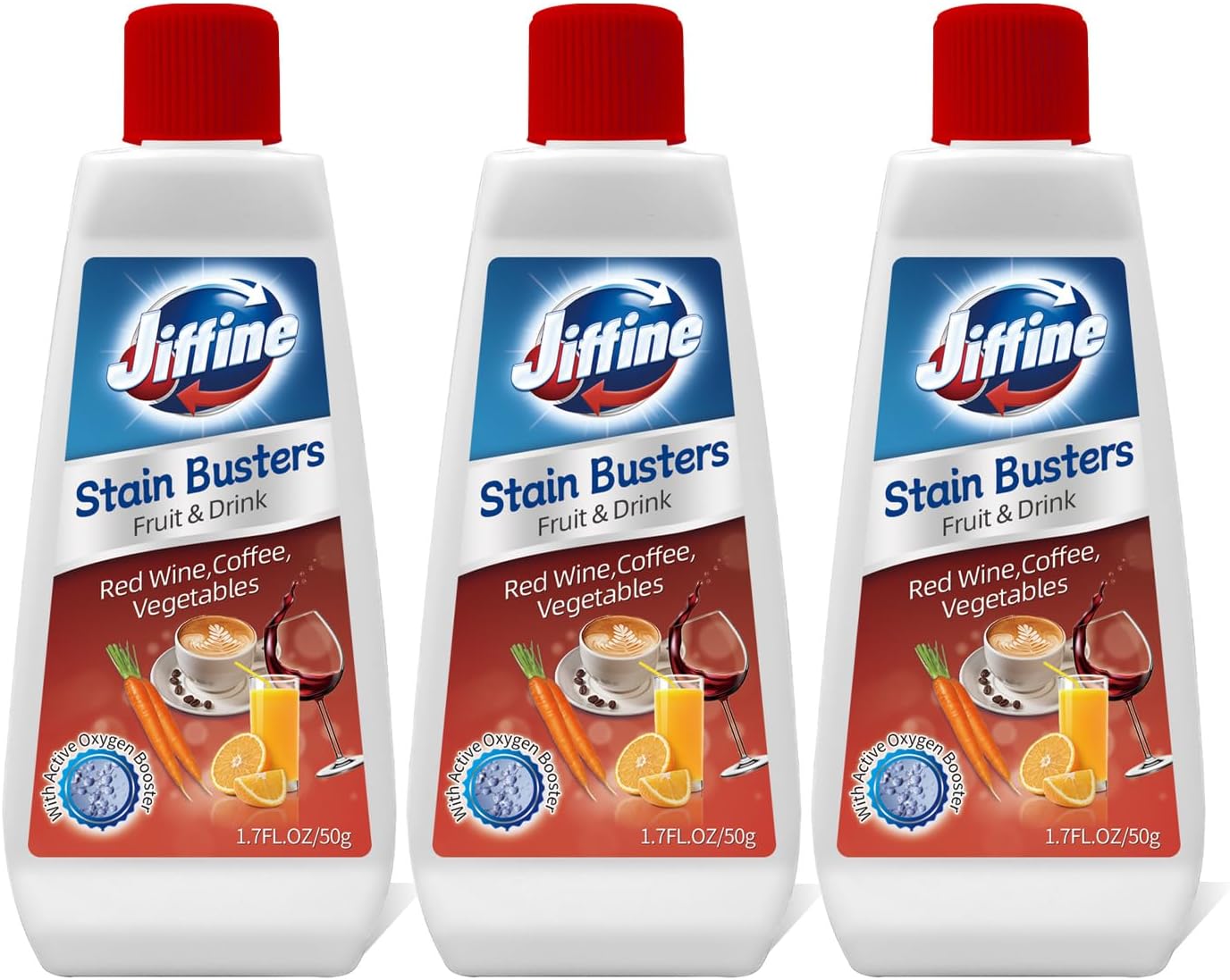 Jiffine Red Wine Stain Remover - Pack of 3
